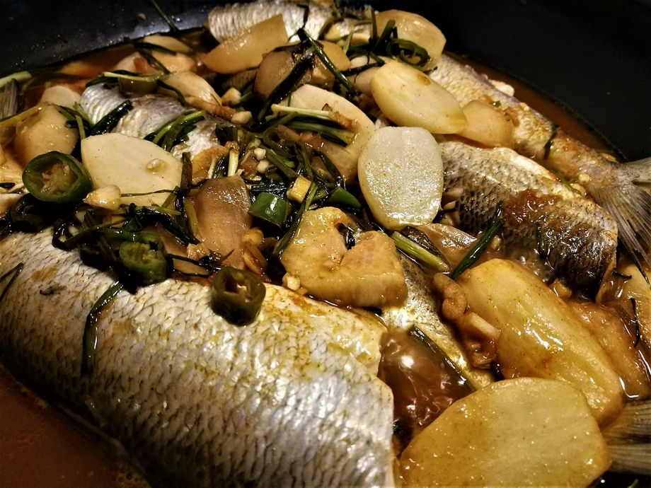 Galchi jorim - mausteista kalaa